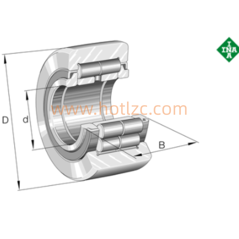 INA滚轮轴承NUTR30-A尺寸参数